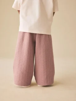 Next Wide Leg Trousers (3mths-7yrs) Brown