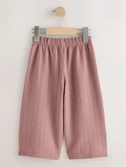 Next Wide Leg Trousers (3mths-7yrs) Brown