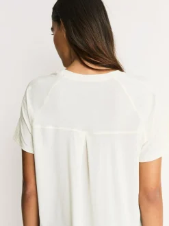 Sale Next Brown/Cream Active Crew Neck Short Sleeve T-Shirts 2 Pack