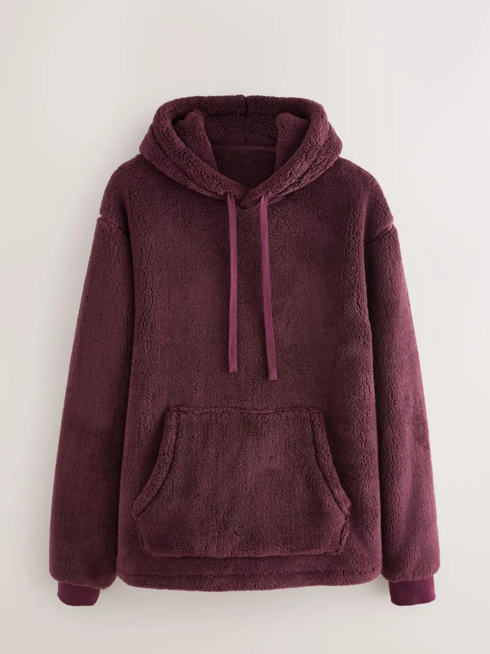 Next Burgundy Red Borg Overhead Hoodie^ Nightwear|Loungewear