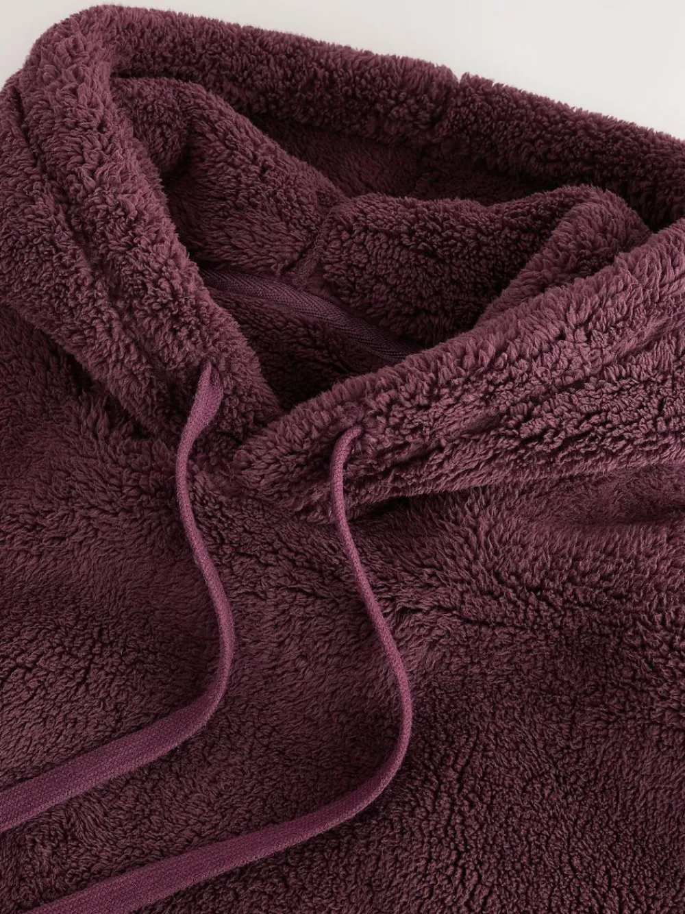 Next Burgundy Red Borg Overhead Hoodie^ Nightwear|Loungewear