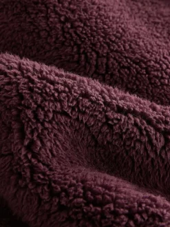 Next Burgundy Red Borg Overhead Hoodie^ Nightwear|Loungewear