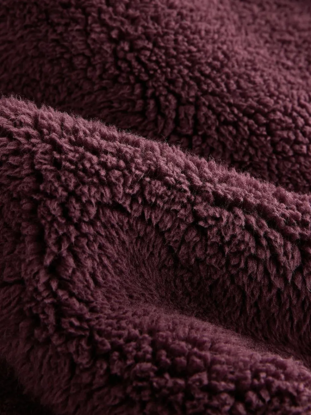 Next Burgundy Red Borg Overhead Hoodie^ Nightwear|Loungewear