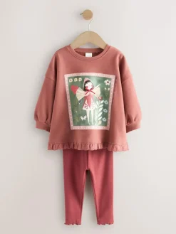 Next Frill Hem Sweatshirt & Leggings Set (3mths-7yrs)^ Sets & Coords|Sweatshirts & Hoodies