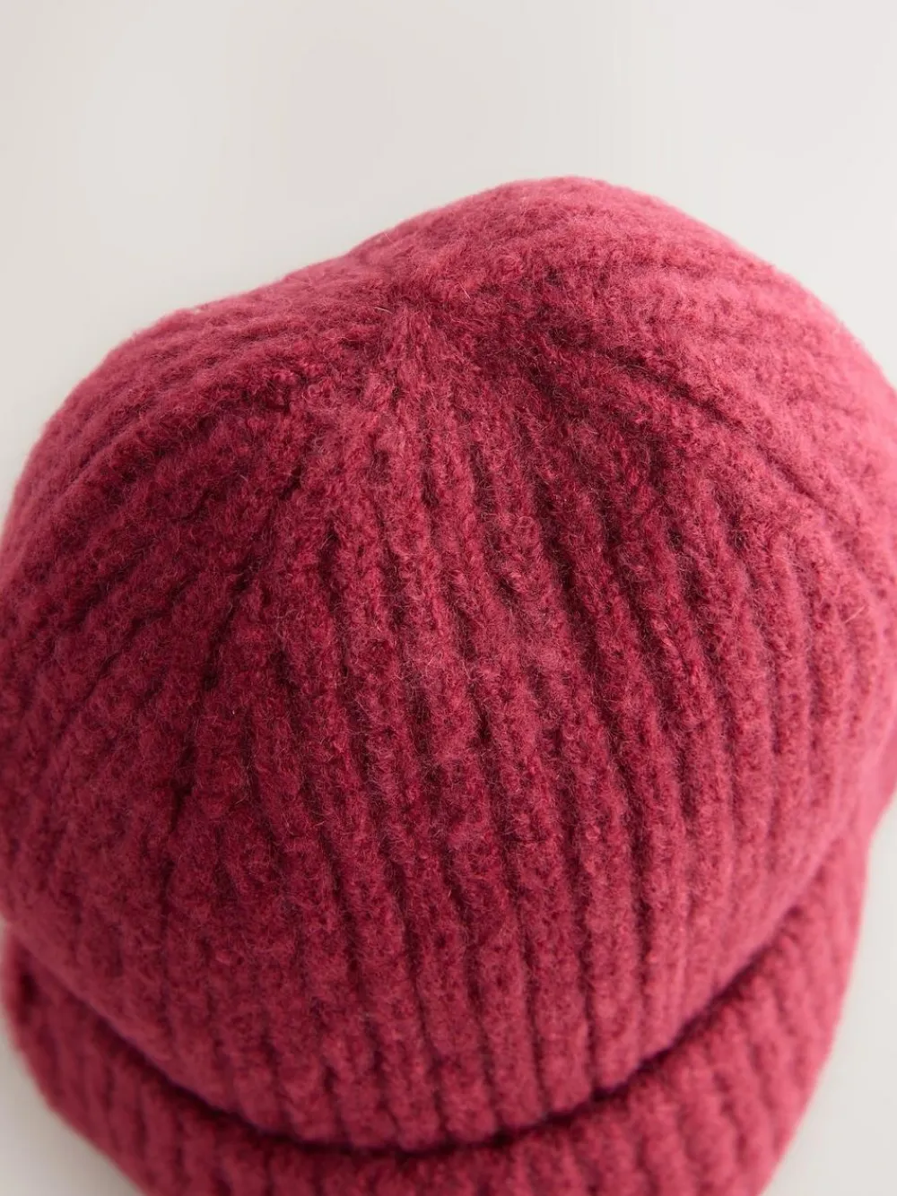 Next Burgundy Red Fluffy Beanie (1-16yrs)^ Hats, Gloves & Scarves|Hats