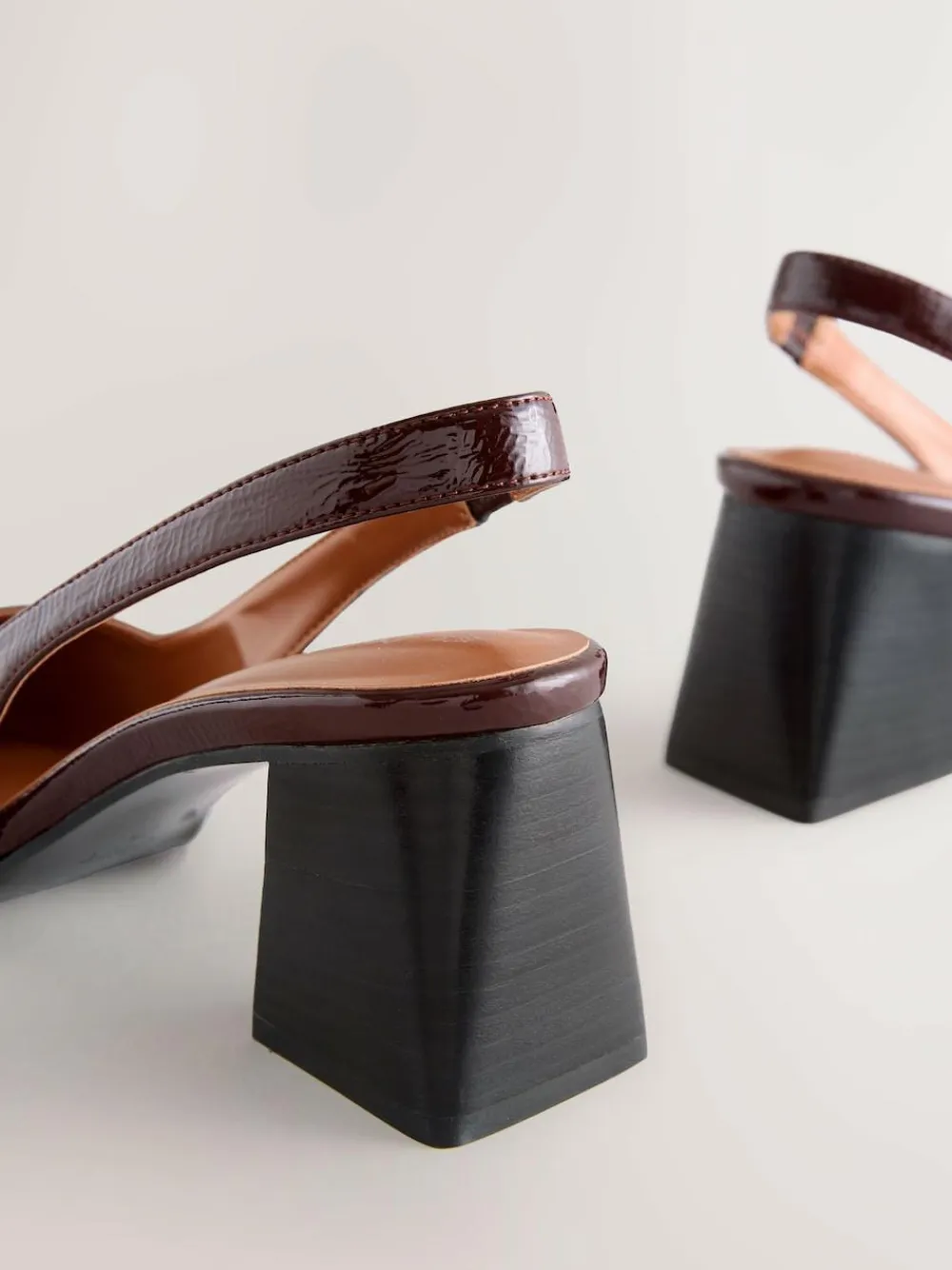 Next Forever Comfort® Pointed Toe Slingback Block Heels^Women Heels