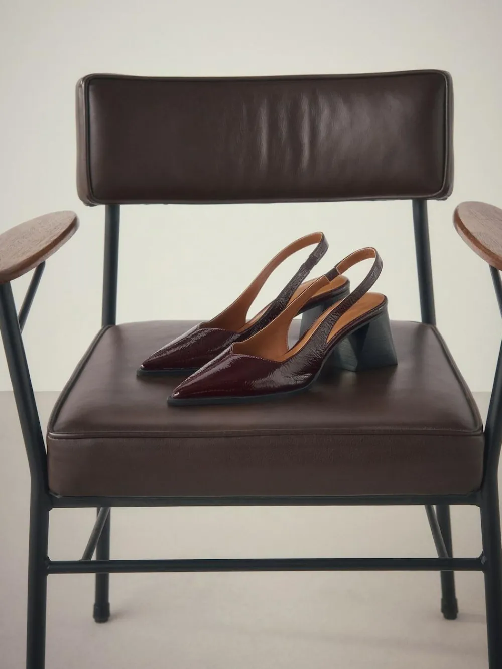 Next Forever Comfort® Pointed Toe Slingback Block Heels^Women Heels