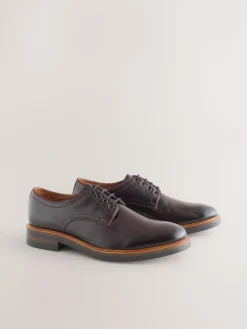 Next Heritage Derby Leather Shoes^ Shoes