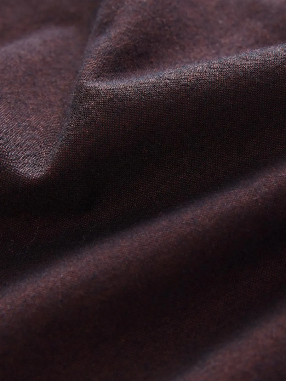 New Next Burgundy Red Soft Touch Oxford Long Sleeve Shirt