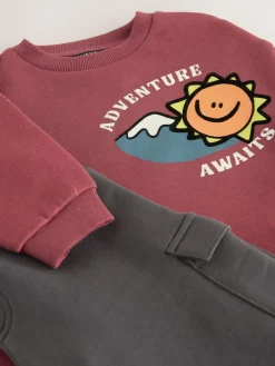 Next Sweatshirt and Utility Joggers Set (3mths-7yrs)^BOY Baby Boys|Baby Boys