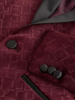 Next Textured Velvet Blazer (3-16yrs)^BOY Occasionwear|Suits & Vest