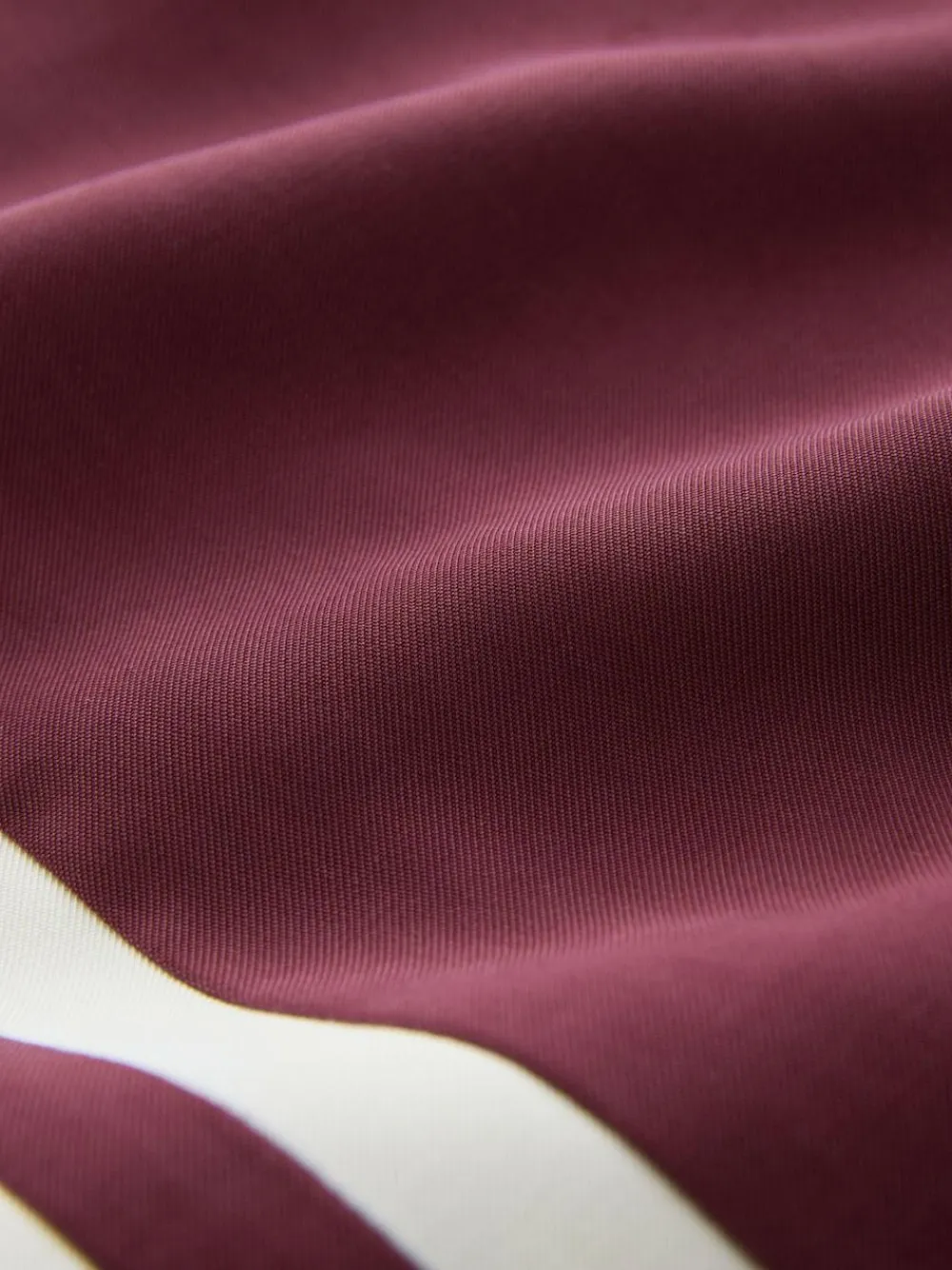 Outlet Next Wide Leg Side Stripe Trousers Burgundy Red