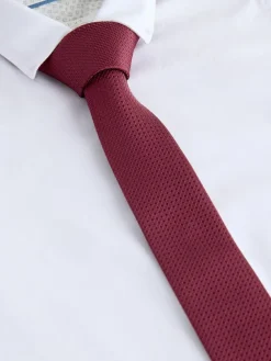 Next Burgundy Tie (3-16yrs)^BOY Occasionwear