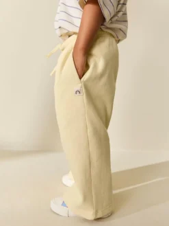 Next Butter Yellow Wide Leg Sweat Joggers (3mths-7yrs)^ Pants & Leggings|Jeans & Joggers