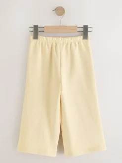 Next Butter Yellow Wide Leg Sweat Joggers (3mths-7yrs)^ Pants & Leggings|Jeans & Joggers