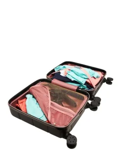 Discount Cabin Max Black Rose Anode 30L Underseat Hand Luggage Cabin Case for EasyJet 45x36x20cm