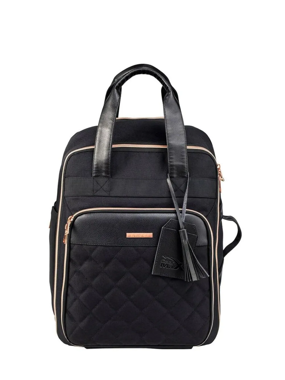 Discount Cabin Max Black Travel Hack 30L Hybrid Trolley 45cm Backpack