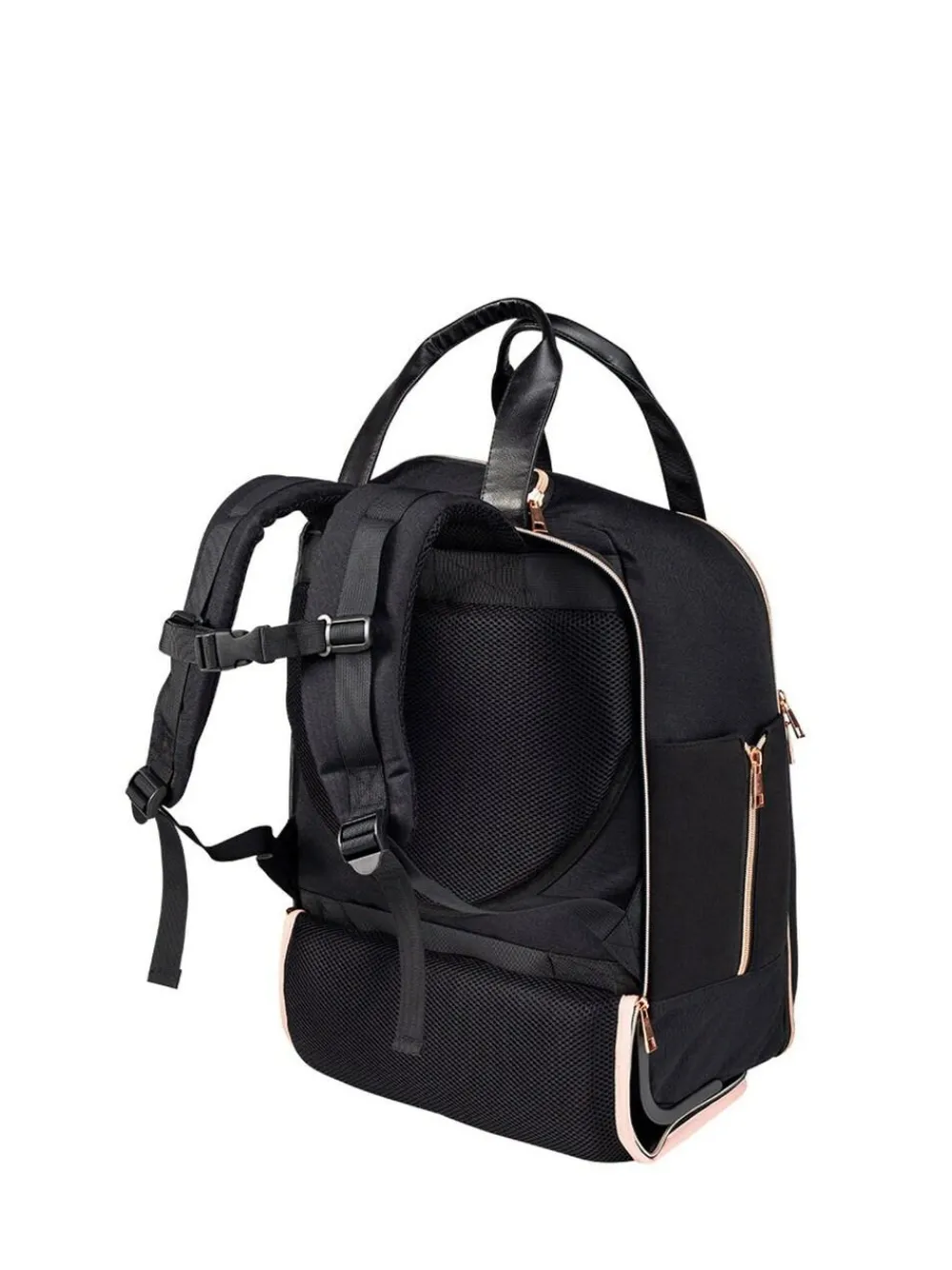 Discount Cabin Max Black Travel Hack 30L Hybrid Trolley 45cm Backpack