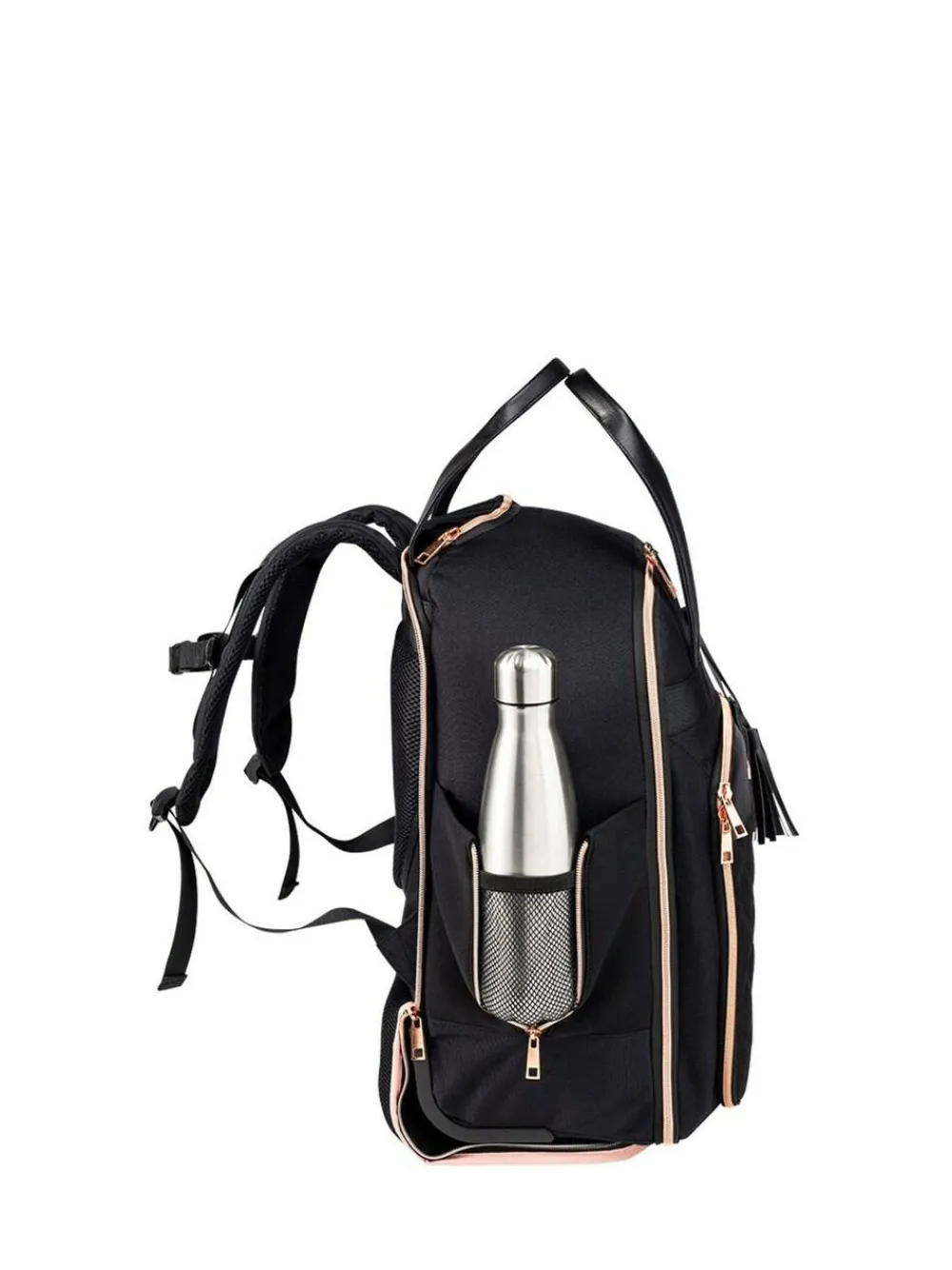 Discount Cabin Max Black Travel Hack 30L Hybrid Trolley 45cm Backpack