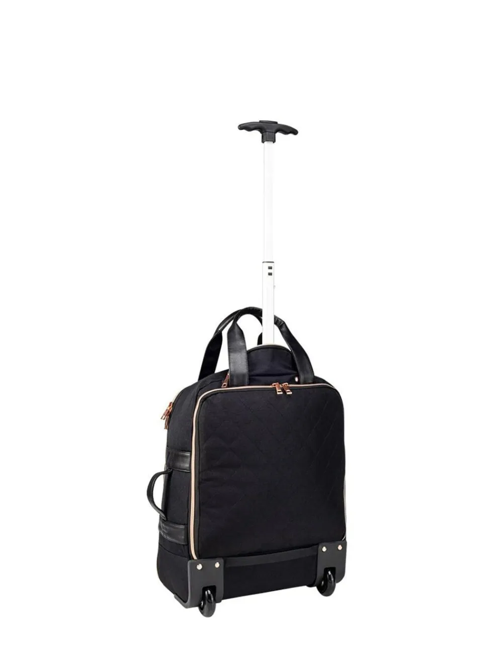 Discount Cabin Max Black Travel Hack 30L Hybrid Trolley 45cm Backpack