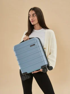 Online Cabin Max Elemental Blue Anode 30L Underseat Hand Luggage Cabin Case for EasyJet 45x36x20cm