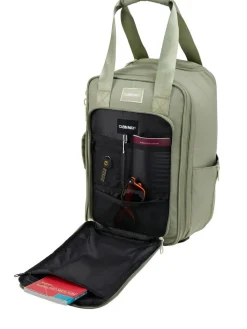 Clearance Cabin Max Narvik Stowaway 20L 40cm Trolley Bag Green