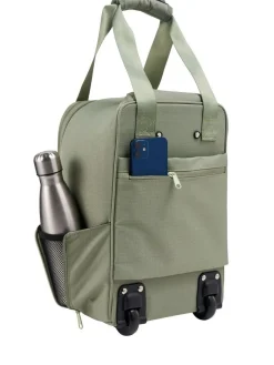 Clearance Cabin Max Narvik Stowaway 20L 40cm Trolley Bag Green