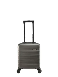 Cabin Max Grey Anode 30L Underseat Hand Luggage Cabin Case for EasyJet 45x36x20cm^Women Luggage