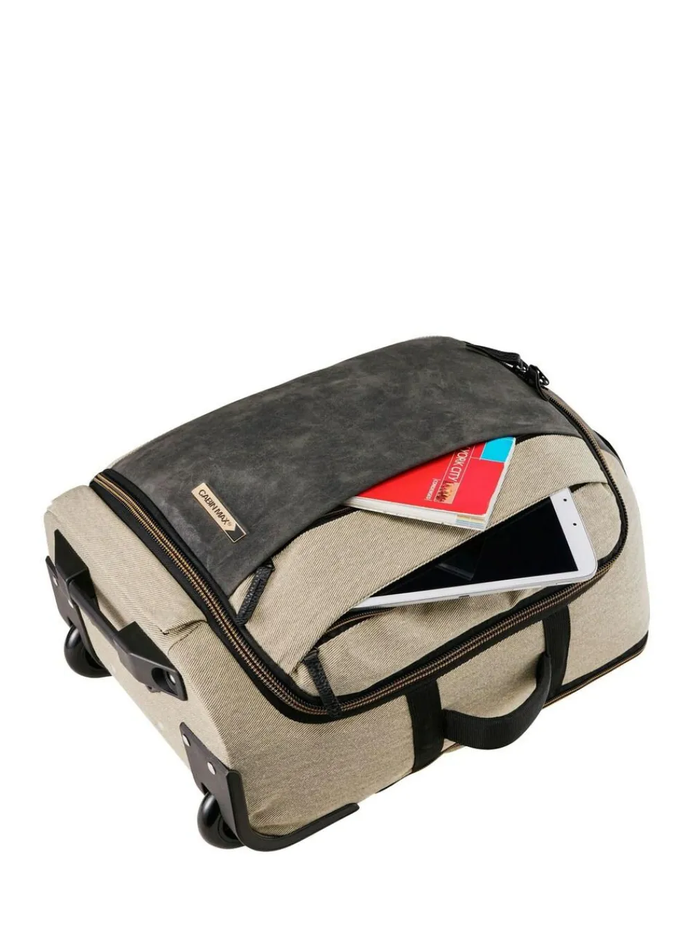 Cabin Max Grey Manhattan Hybrid 30 Litre 45x36x20cm Backpack / Trolley Easyjet Carry on Hand Luggage^Women Luggage