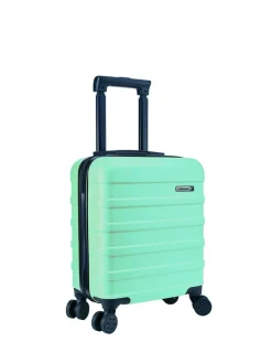 Cabin Max Light Green Anode 30L Underseat Hand Luggage Cabin Case for EasyJet 45x36x20cm^Women Luggage