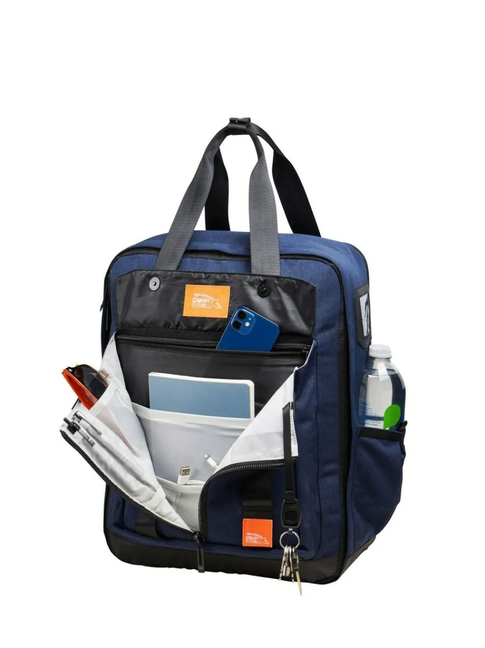 Cabin Max Navy Blue Memphis 24 Litre 40cm Travel Backpack^Women Luggage