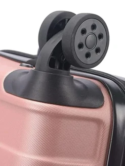 Cabin Max Rose Gold Anode 30L Underseat Hand Luggage Cabin Case for EasyJet 45x36x20cm^Women Luggage