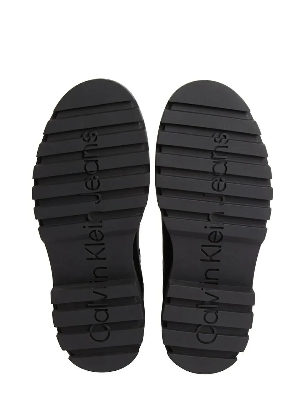 Calvin Klein Black Leather Airfit Lugged Chelsea Boots^ Boots|Boots