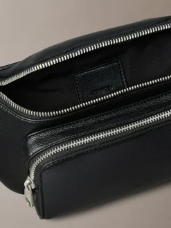 Outlet Calvin Klein Black Webbing Strap Waistbag