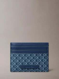 Calvin Klein Allover Monogram Logo Card Holder^ Wallets