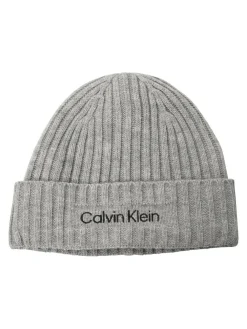 Hot Calvin Klein Golf Boyland Knitted Beanie Grey