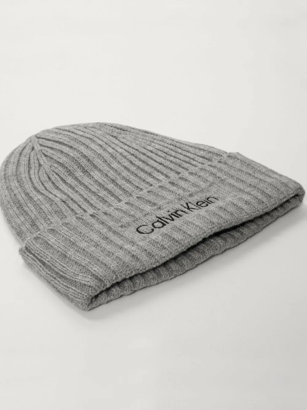 Hot Calvin Klein Golf Boyland Knitted Beanie Grey