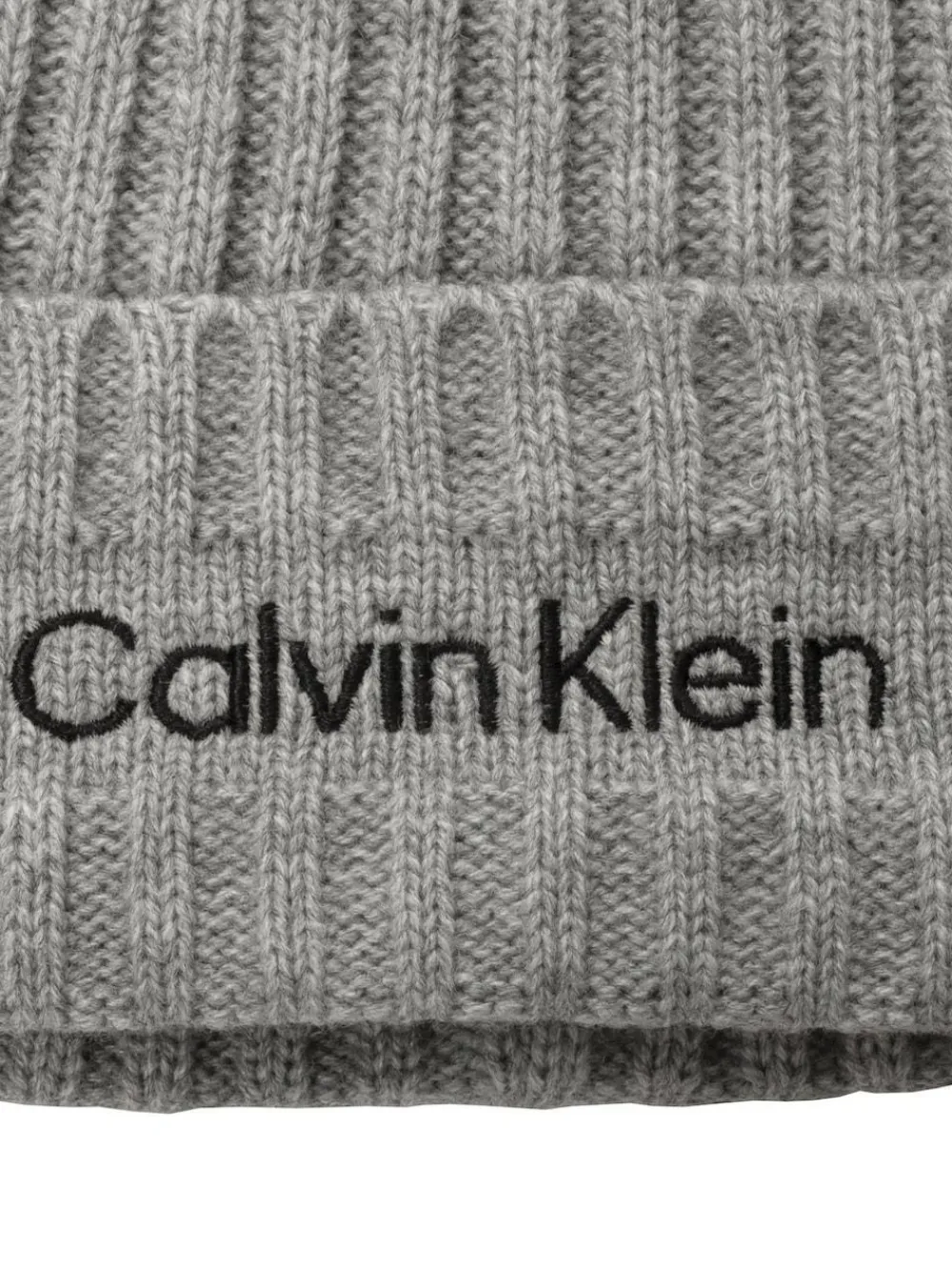 Hot Calvin Klein Golf Boyland Knitted Beanie Grey