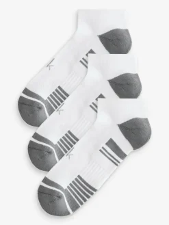 Calvin Klein Golf Tech Black Trainers Socks 3 Pack^ Socks|Socks