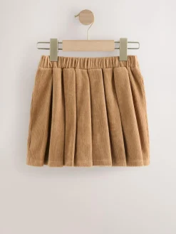 Online Next Cord Skirt (3-16yrs) Camel Brown