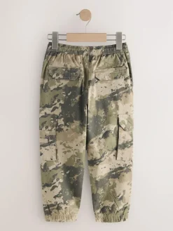 Next Camo Loose Fit Cargo Trousers (3-16yrs)^BOY Joggers|Pants & Chinos