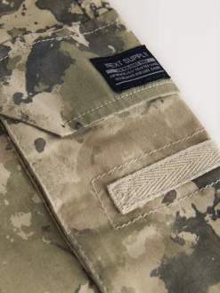 Next Camo Loose Fit Cargo Trousers (3-16yrs)^BOY Joggers|Pants & Chinos