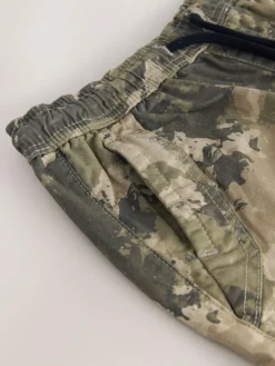 Next Camo Loose Fit Cargo Trousers (3-16yrs)^BOY Joggers|Pants & Chinos