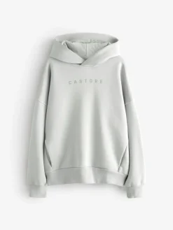 Castore Logo Oversized Heavyweight Cotton Hoodie^BOY Sweatshirts & Hoodies