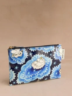 Discount Cath Kidston Blue Clouds Moomins Zip Purse