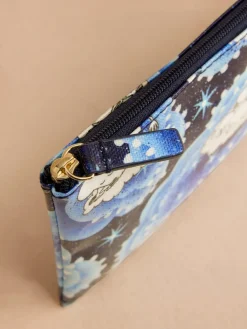 Discount Cath Kidston Blue Clouds Moomins Zip Purse
