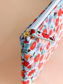 Online Cath Kidston Blue Folding Star Ditsy Zip-Up Purse