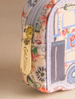 Clearance Cath Kidston Blue London Bus Clip On Purse