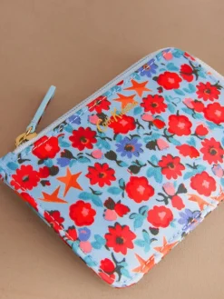Cath Kidston Card Coin Purse Blue Star Ditsy
