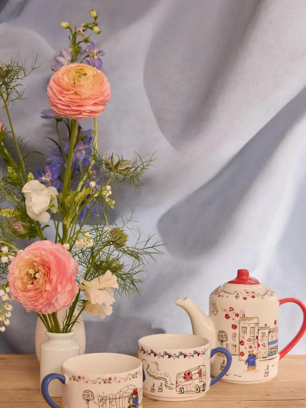 Online Cath Kidston Multi Paddington Goes to Town Stackable Tea For 2